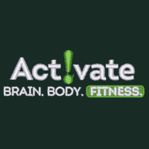 Activate Brain and Body Embroidered - Pigment-Dyed Cap Design