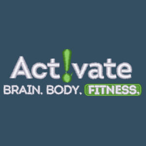 Activate Brain and Body Embroidered - Knit Cap Design
